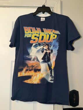 Gildan Heavy Cotton Bowling For Soup Band T Shirt Men’s Size Medium Used Pre Own